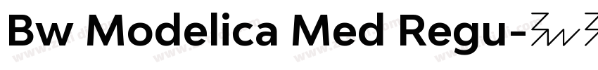 Bw Modelica Med Regu字体转换